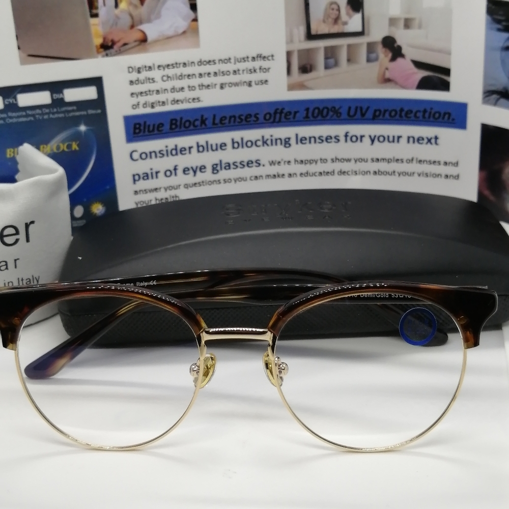 New Stryker Computer Club Master Gold/Tortoise